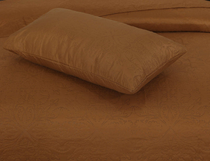 Ultrasonic Quilted Bedspread 3 PCS Design  119 - Nishat Creative Store