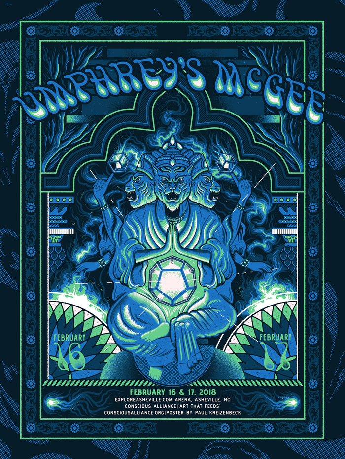 Umphrey's McGee Asheville - 2018