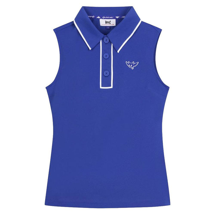 WAAC Tipping Sleeveless Pique Golf Polo 2024 Women