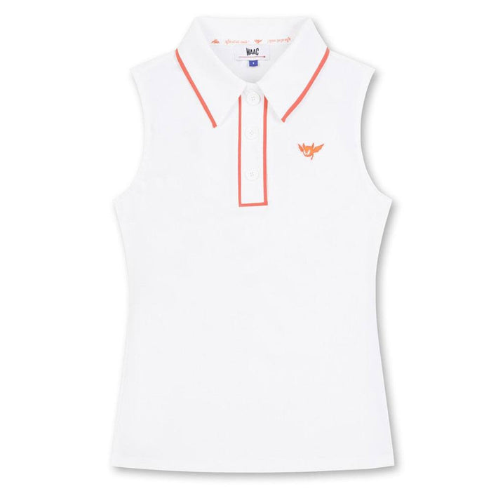 WAAC Tipping Sleeveless Pique Golf Polo 2024 Women
