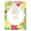 "Walk By Faith" 3 Cross Necklace