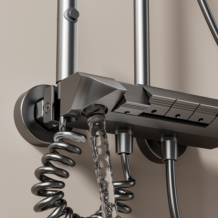 Wall Mounted Shower Set - SSB-WZ-2 - Grey